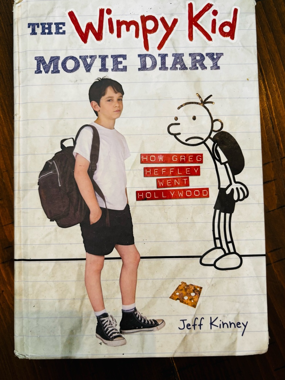 The Wimpy Kid Movie Diary (White) by Jeff Kinney Hard Cover